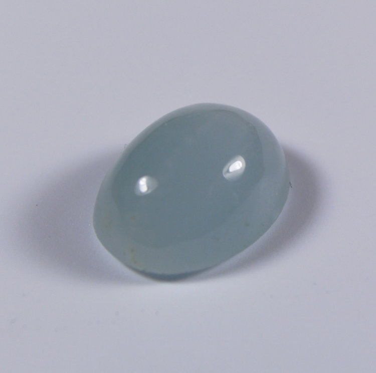 Камень Аквамарин кабошон натуральный 4.85 карат арт. 10535