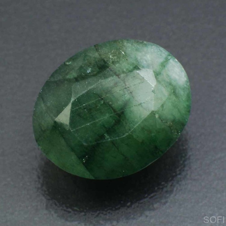 Камень Зелёный берилл натуральный 4.50 карат арт. 30073