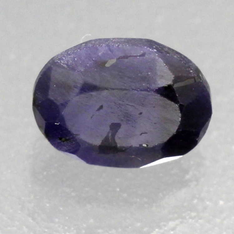 Камень голубой корунд натуральный 1.55 карат арт 25907