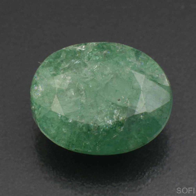Камень Зелёный берилл натуральный 5.50 карат арт. 30045