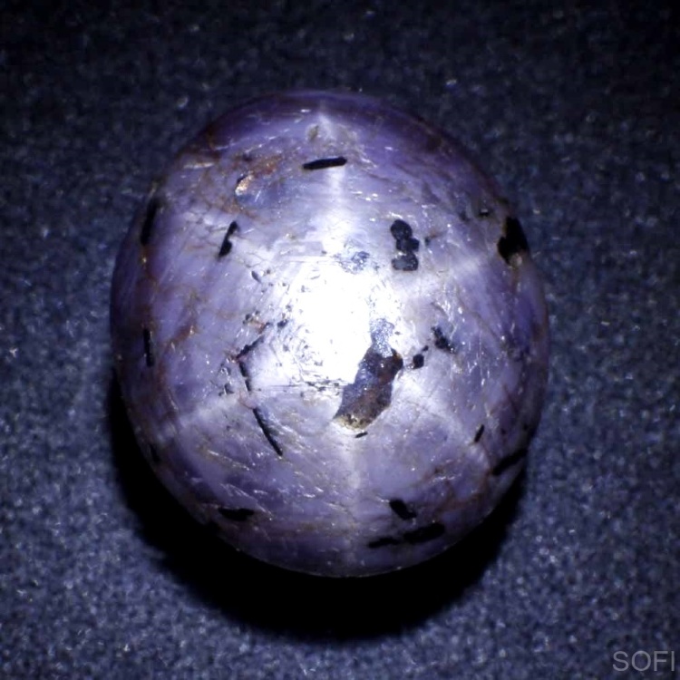  Камень звездчатый Корунд натуральный 25.05 карат арт. 14174 1