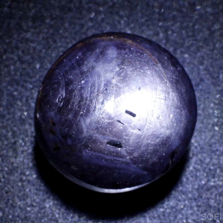  Камень звездчатый Корунд натуральный 20.25 карат арт. 14167 1
