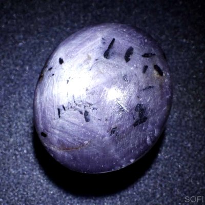  Камень звездчатый Корунд натуральный 25.45 карат арт. 12973