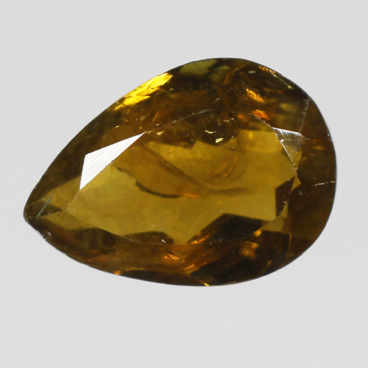 Камень жёлто-зелёный Турмалин натуральный 1.20 карат арт. 7549
