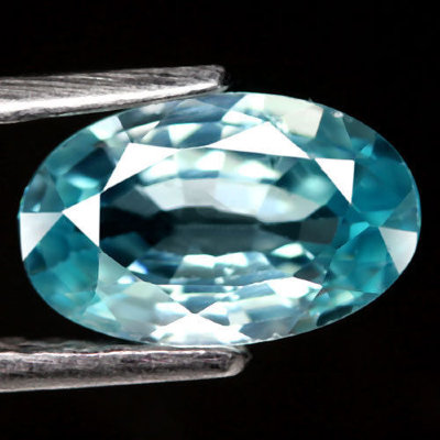  Камень голубой Циркон натуральный 2.36 карат арт. 12287