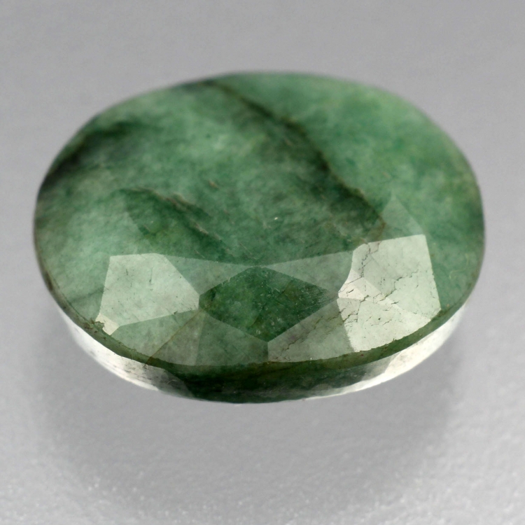 Камень зелёный берилл натуральный 14.15 карат арт. 9860