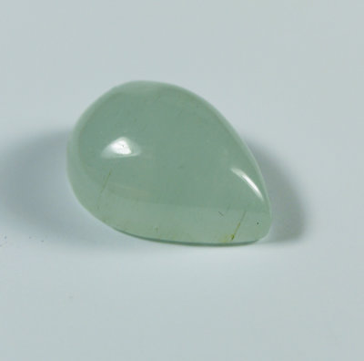 Камень Аквамарин кабошон груша 13х9 мм натуральный 5.70 карат арт. 10554