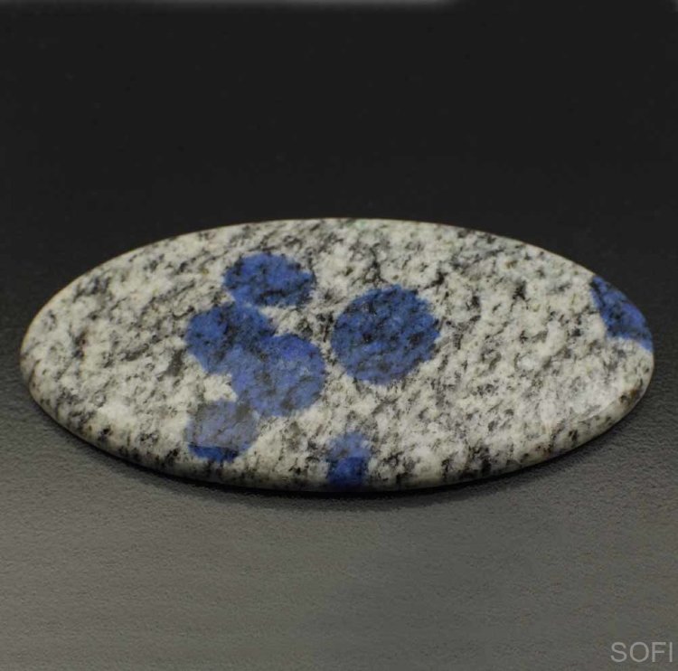  Камень голубая Яшма натуральная 68.00 карат арт. 5106