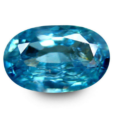  Камень голубой Циркон натуральный 2.49 карат арт. 20408