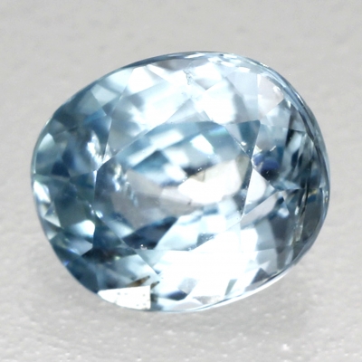 Камень голубой Циркон натуральный 3.22 карат арт 24658