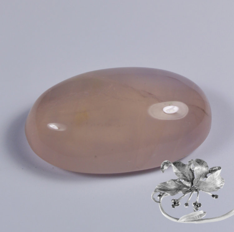 Камень розовый Кварц натуральный 32.10 карат арт. 3600