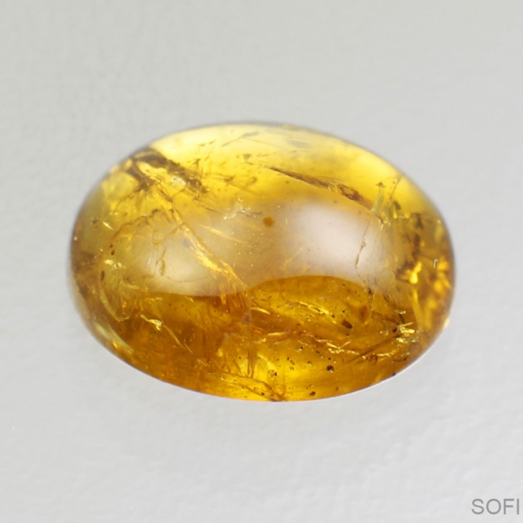 Камень золотой Турмалин натуральный 1.90 карат арт. 12085