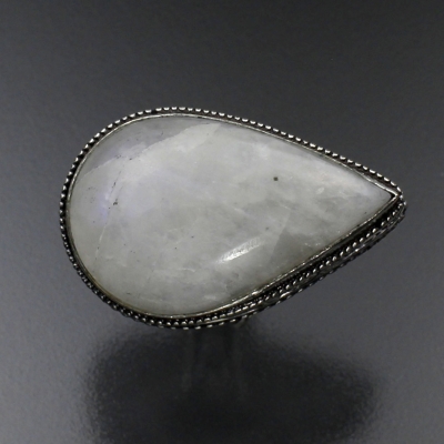 Дизайнерское кольцо с Лунным камнем натуральным арт 22028