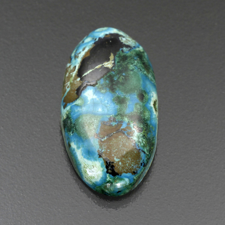 Камень Хризоколла натуральная 21.60 карат арт. 25700