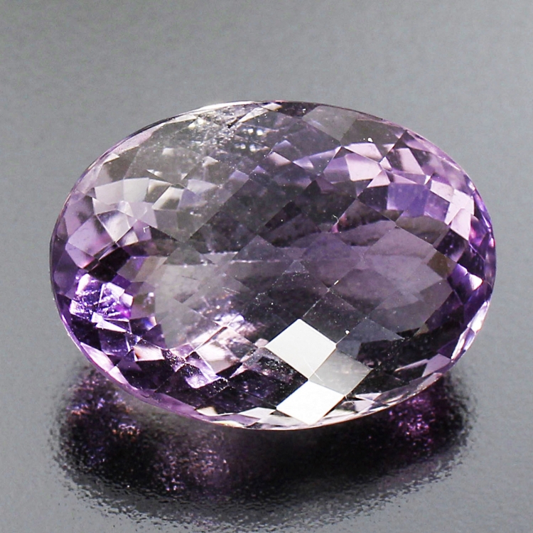 Камень фиолетово-золотистый Аметрин натуральный 32.03 карат арт 40229