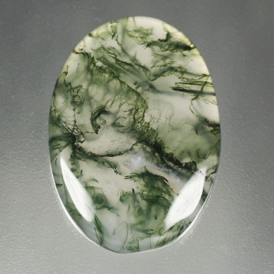 Камень моховый Агат натуральный 33.40 карат арт 10762