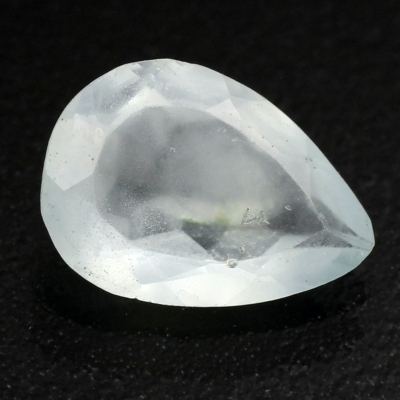 Камень Аквамарин натуральный 1.65 карат 10х7 мм груша арт 9560