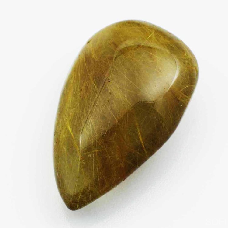 Камень Кварц с рутилом натуральный 56.00 карат арт. 14121