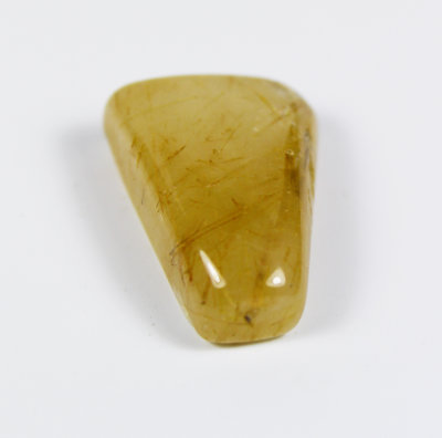 Камень Кварц с рутилом натуральный 12.40 карат арт. 10821