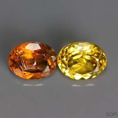 Камень золотой Турмалин натуральный 0.92 карат арт 24445