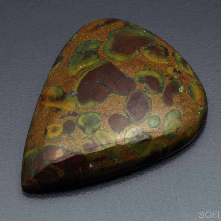  Камень фруктовая Яшма натуральная 70.00 карат арт. 12746