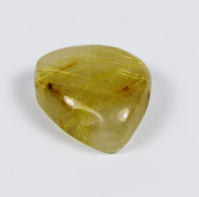Камень Кварц с рутилом натуральный 12.85 карат арт. 10819