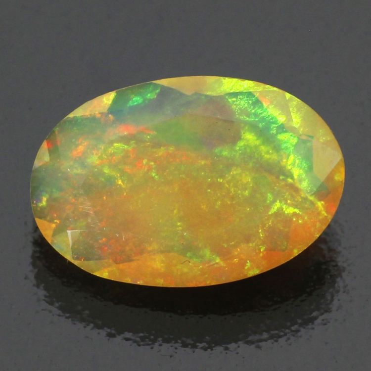  Камень RAINBOW MULTI опал натуральный 1.16 карат арт. 6116