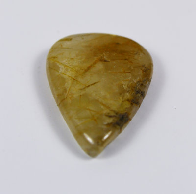 Камень Кварц с рутилом натуральный 14.05 карат арт. 10815