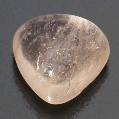 Камень Морганит натуральный кабошон триллион 3.85 карат арт 17940