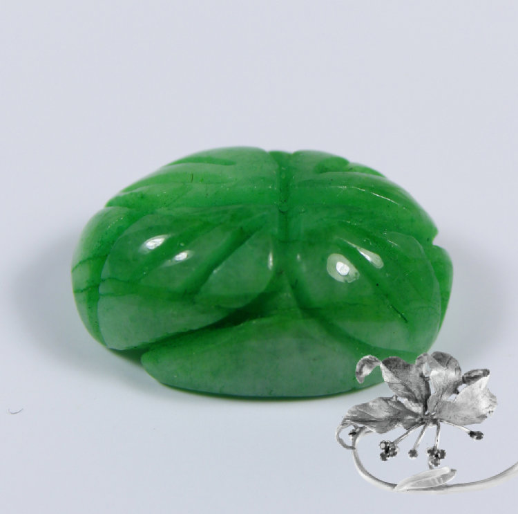 Камень зелёный берилл  натуральный 18.20 карат арт. 10688