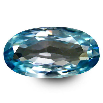  Камень голубой Циркон натуральный 1.93 карат арт. 19040