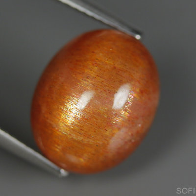  Солнечный камень натуральный 9.53 карат арт. 23205