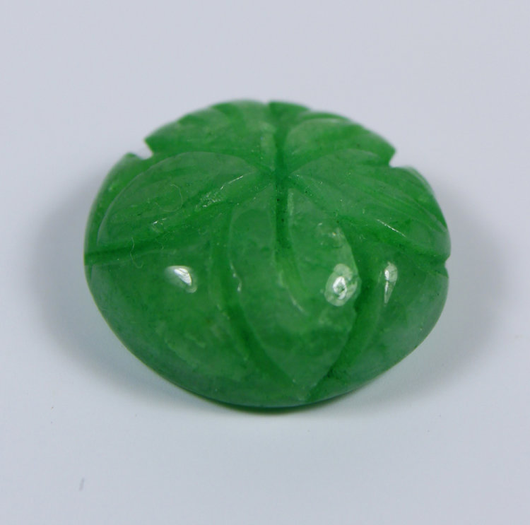 Камень зелёный берилл  натуральный 18.30 карат арт. 10612