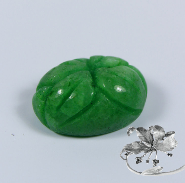 Камень зелёный берилл натуральный 11.55 карат арт. 10603