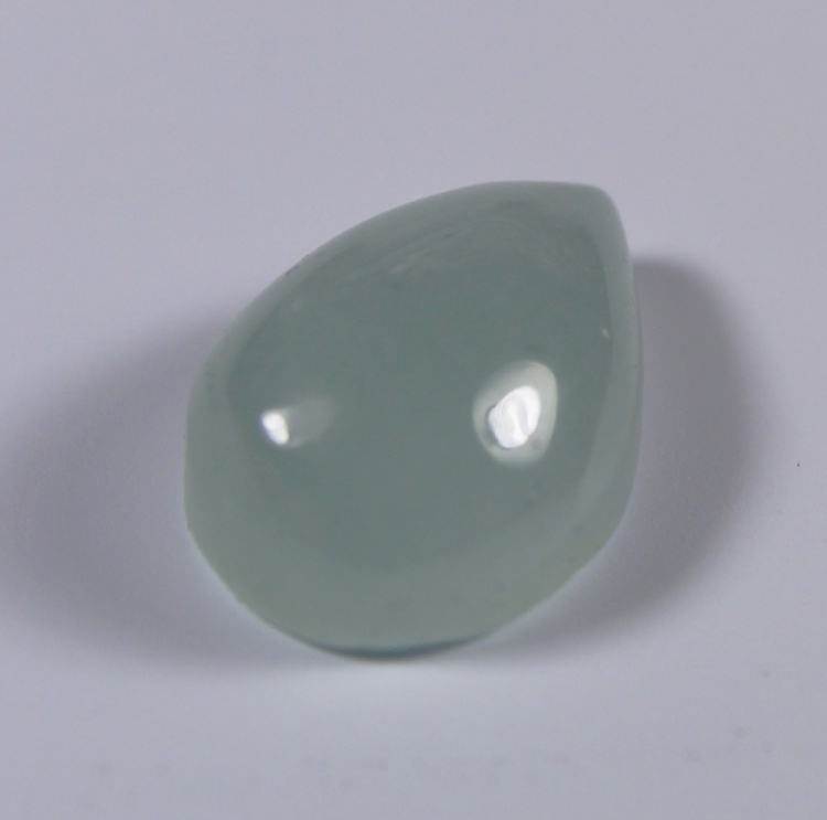 Камень Аквамарин кабошон натуральный 6.70 карат арт. 10519
