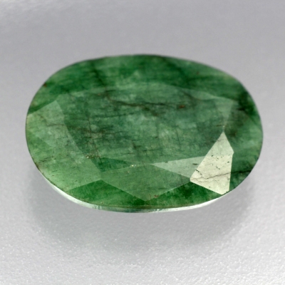 Камень зелёный берилл натуральный 22.20 карат арт. 7517